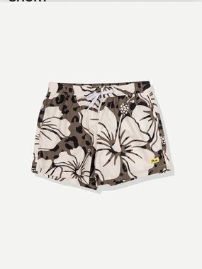 HIBISCUS LEOPARD SWIM SHORT